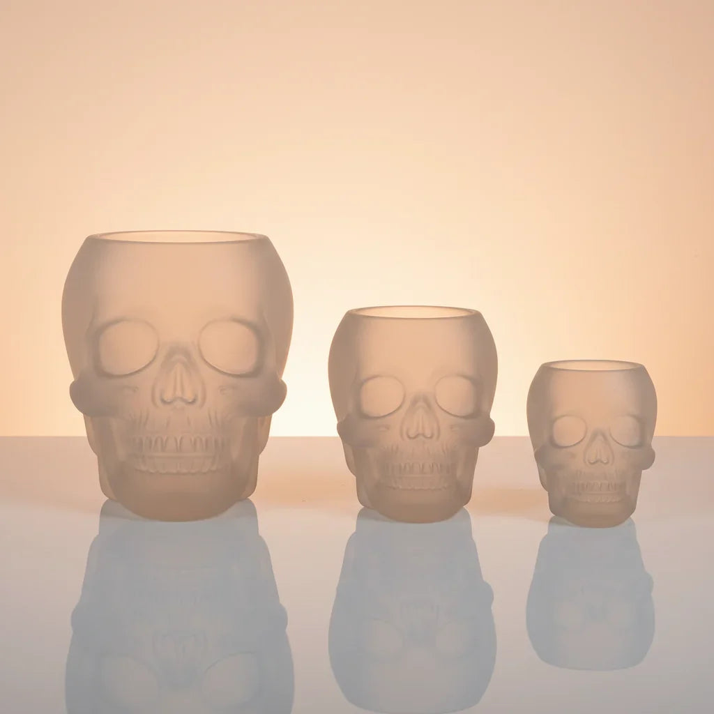 3D Skull Silicone Mold Set Halloween Craft Decoration