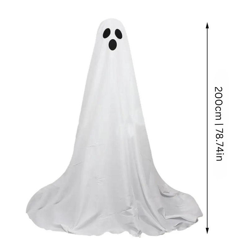 Light-Up Garden Ghosts Halloween Outdoor Decoration