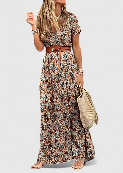 Lily | Stilvolles Boho-Maxikleid