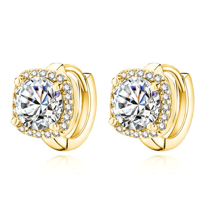 Clara | Diamantohrringe 18 Karat Gold