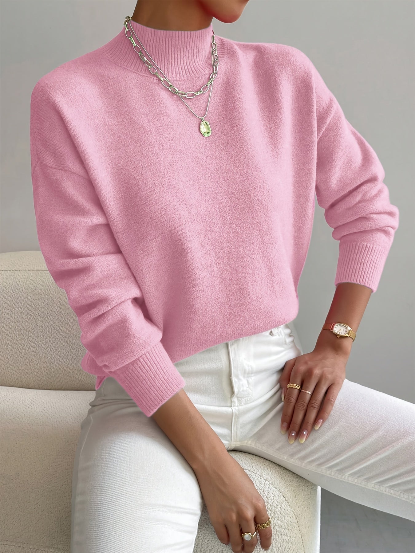 Jennifer | Eleganter und Warmer Pullover