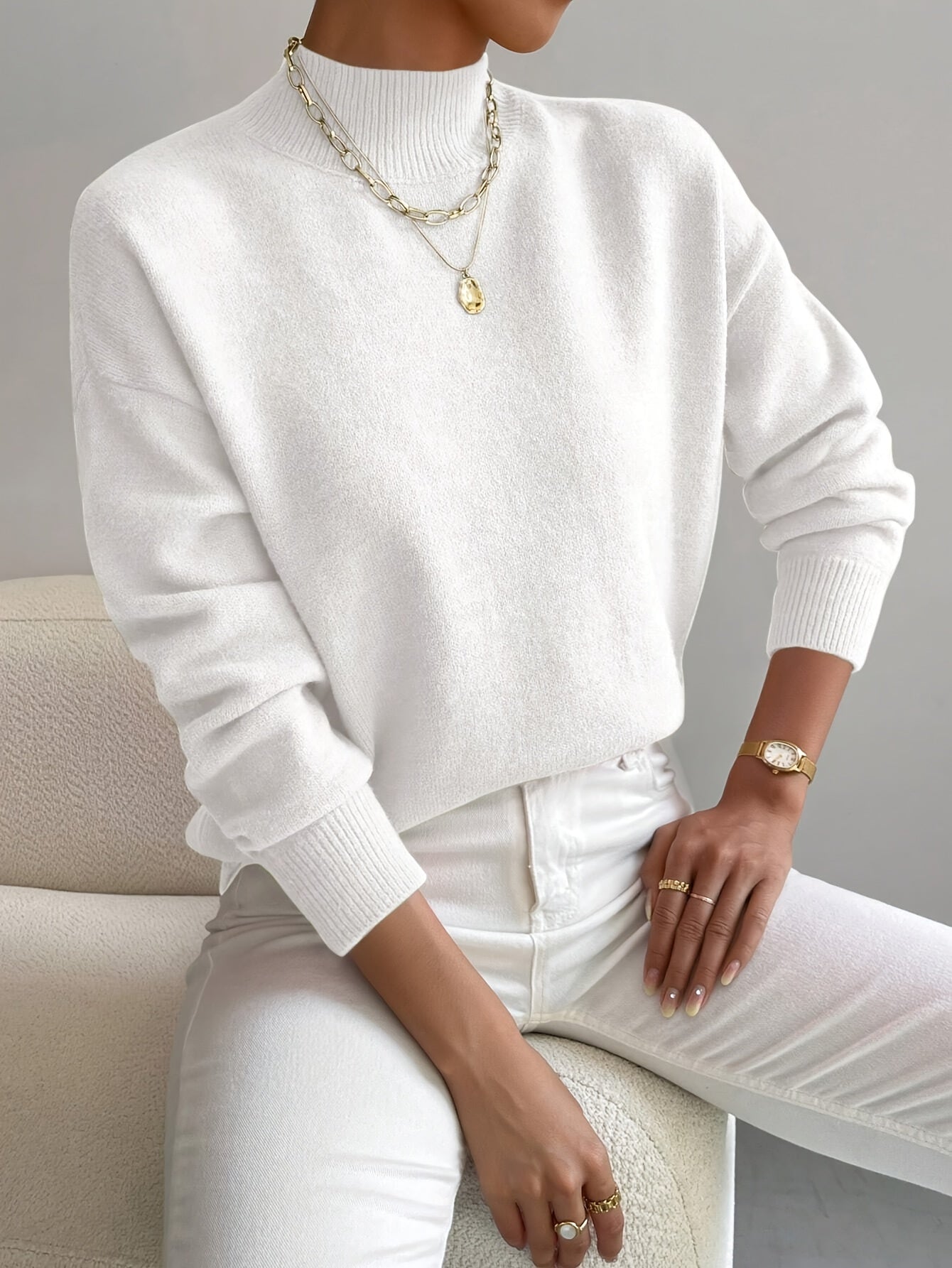 Jennifer | Eleganter und Warmer Pullover