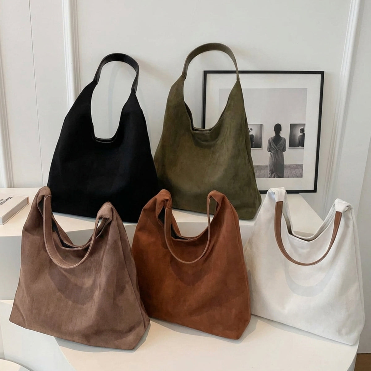 Bolso tote informal de hombro para mujer, ideal para viajar