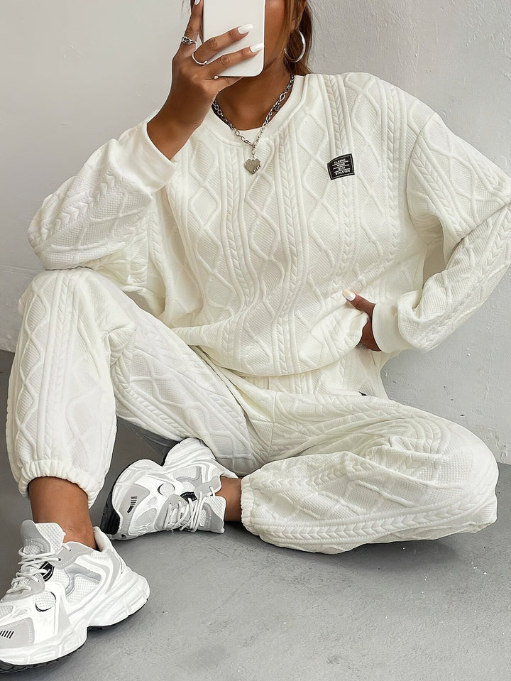 Quera - Cable Knit Lounge Set