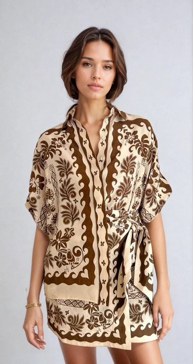 The Boho Chic Shirt Dress