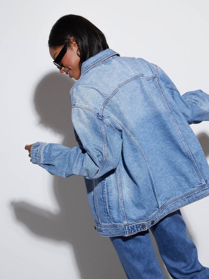 The Everyday Button-Up Denim Jacket