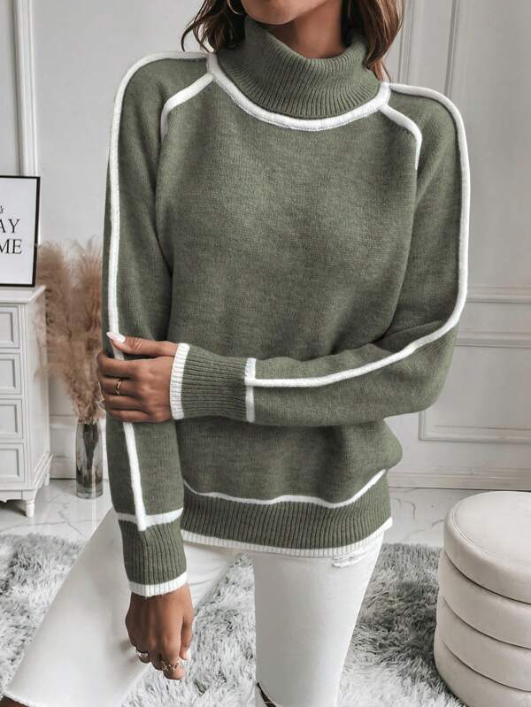 Zoe - Chic Turtleneck Pullover