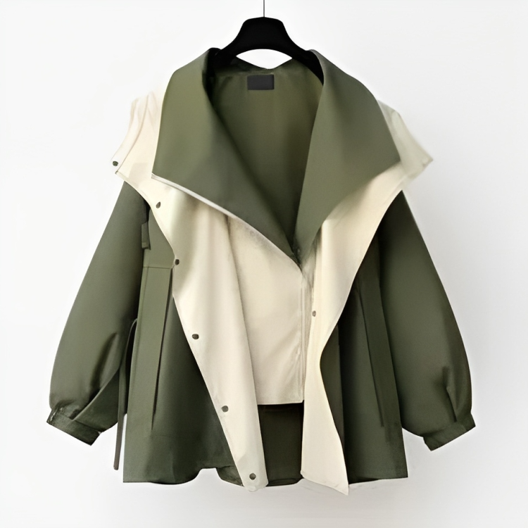 Veste de pluie légère pour femme, imperméable et à la coupe flatteuse