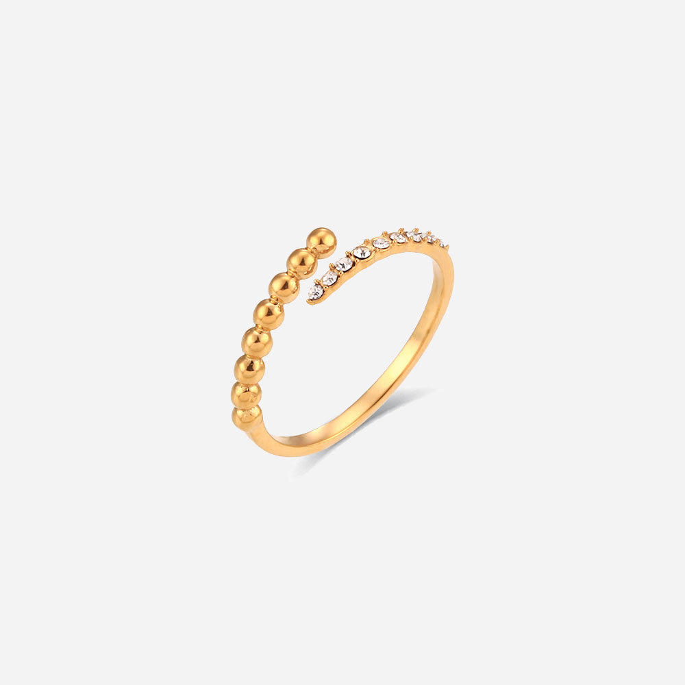 Clara | Glanzring 18K Gold