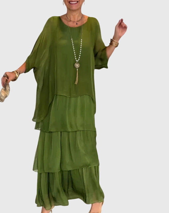 Lily | Langes und fließendes elegantes Kleid
