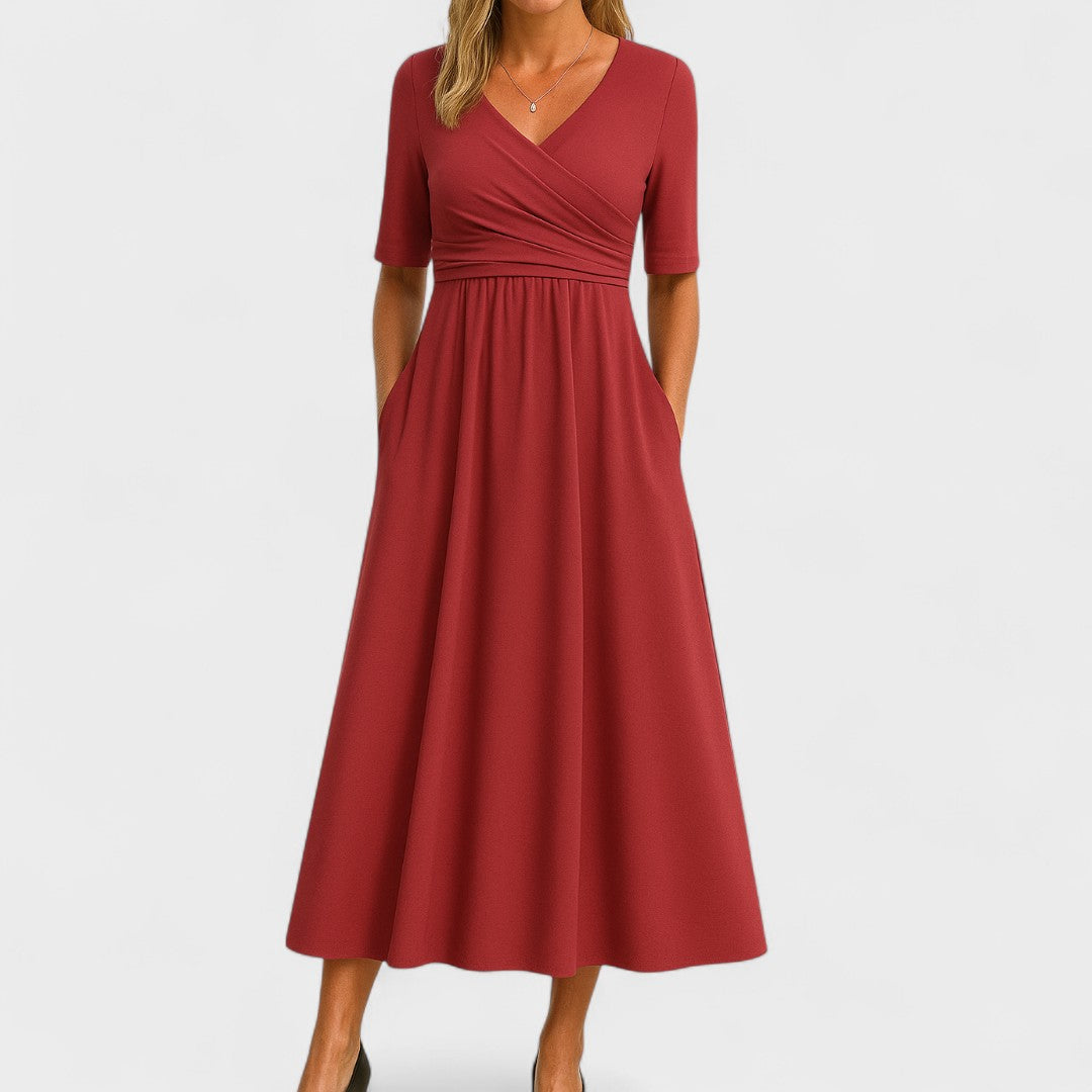 Lily | Elegant Midi Dress