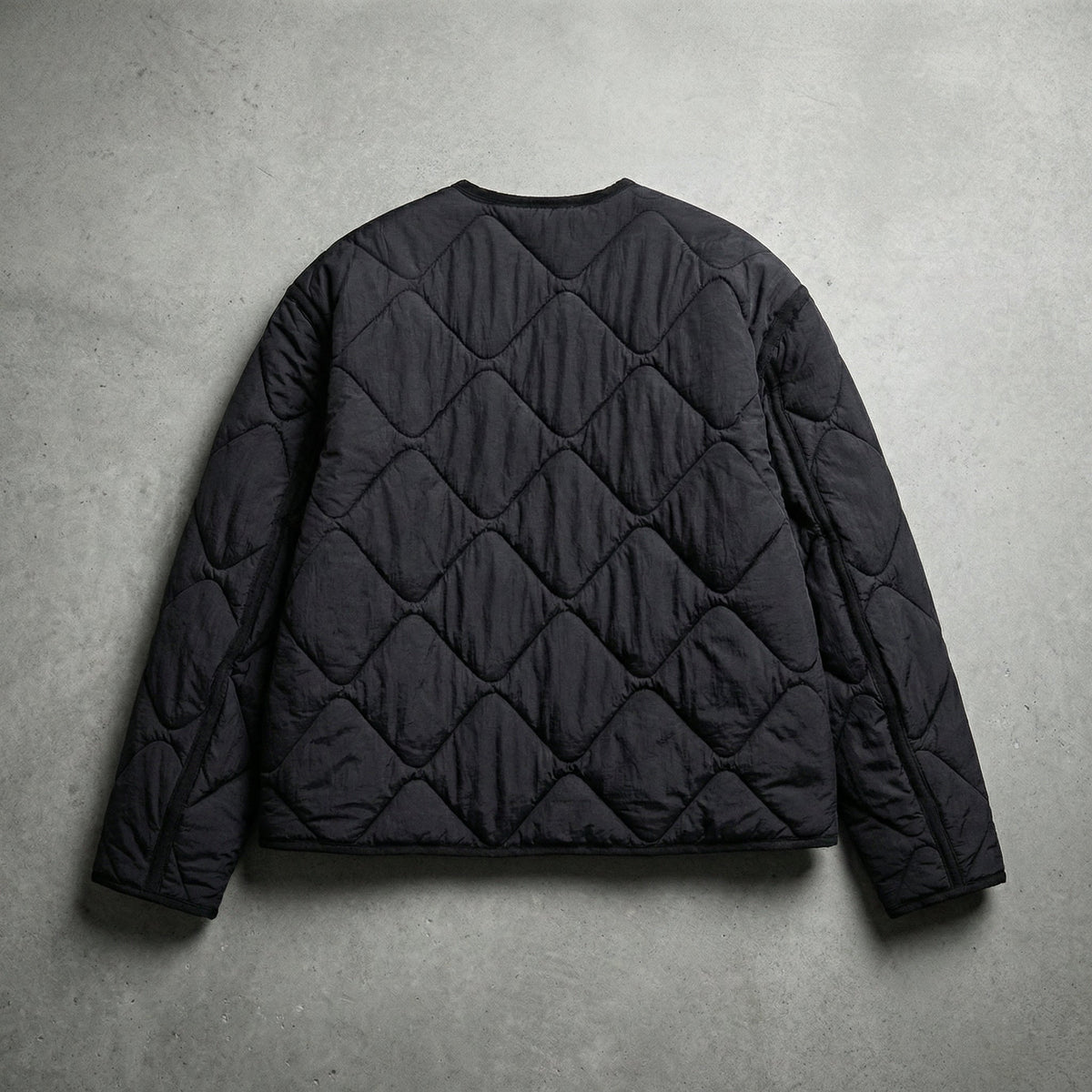 Chaqueta de punto de mezcla de lana para mujer, corte corto entallado