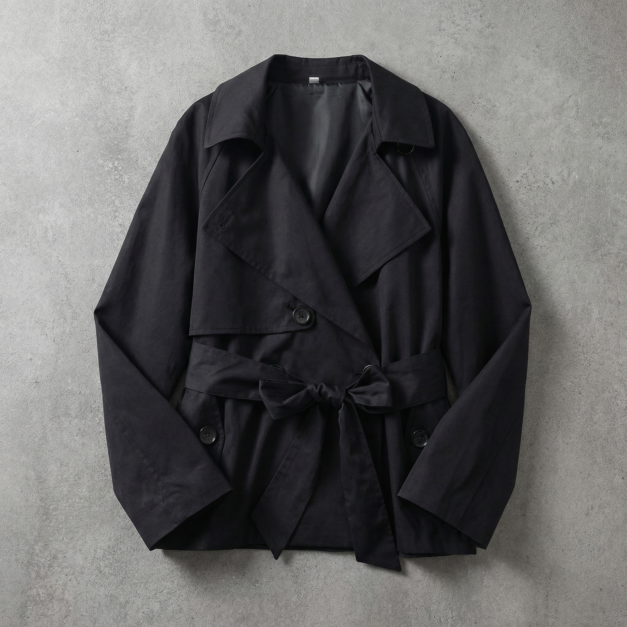 Women's Cotton Trench Coat Tailored British-Inspired Cut