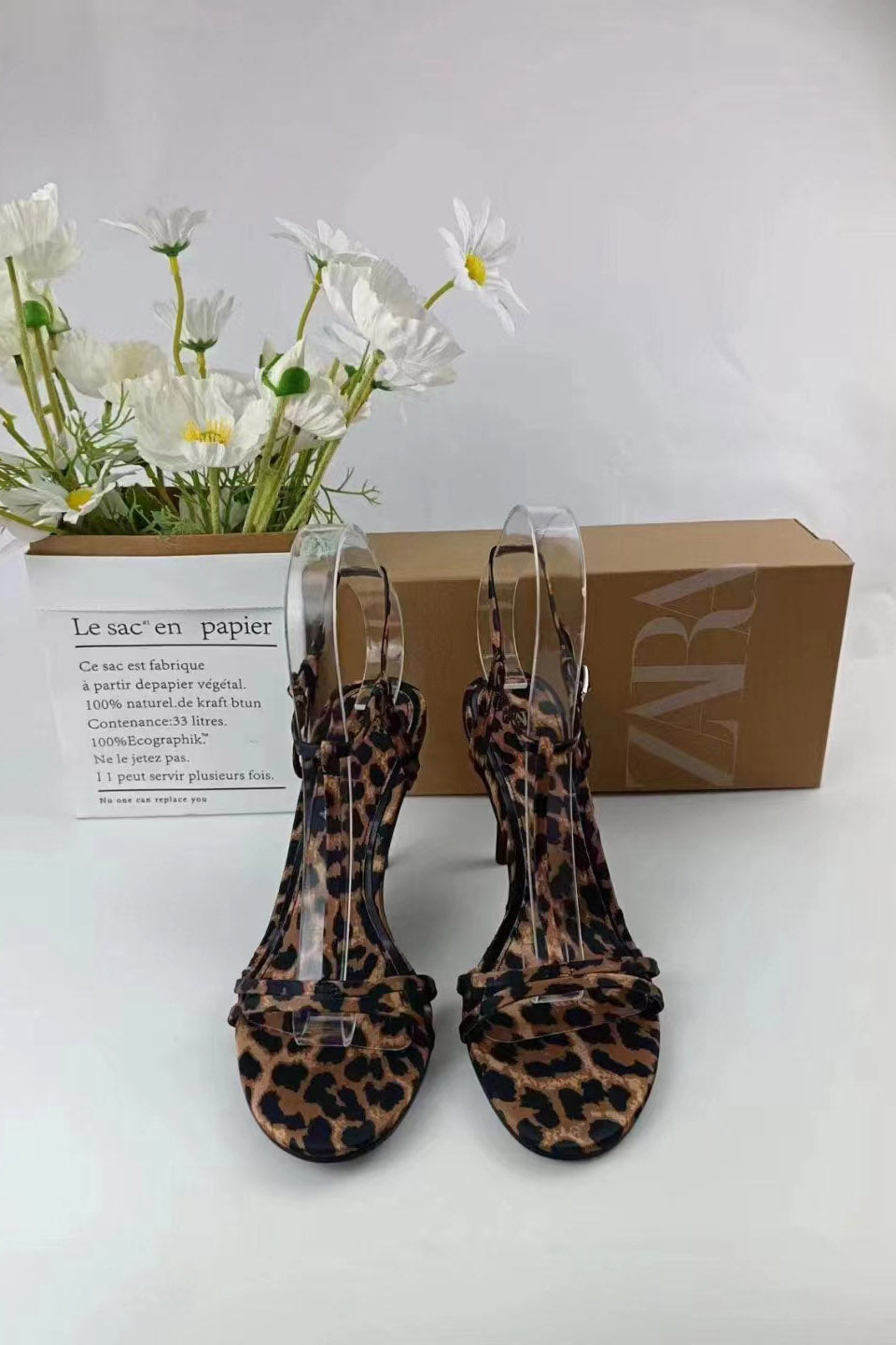 Leopard Print High Heels