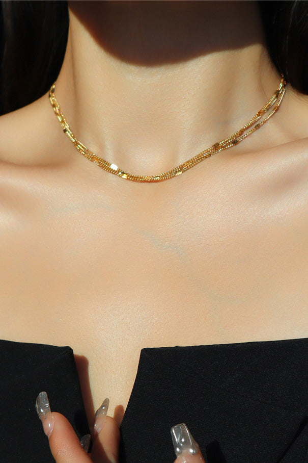 Gold Plated Seraphina Necklace