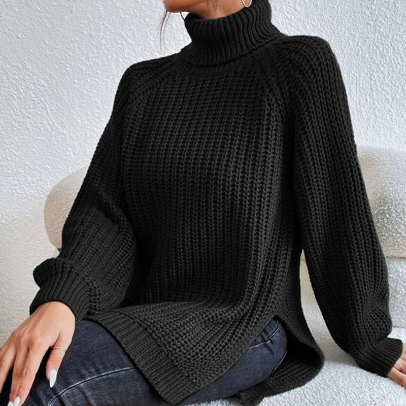 Clara - Casual Turtleneck Sweater