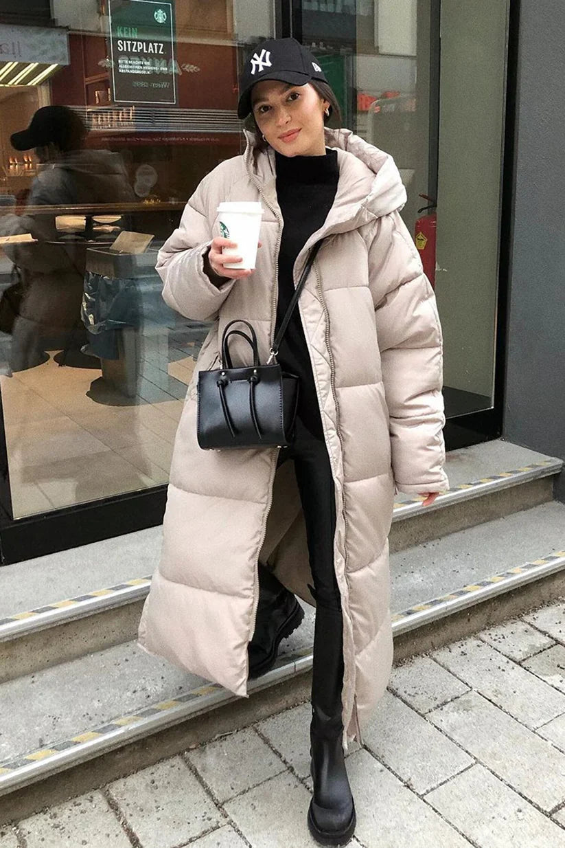 Women's Long Down Puffer Jacket