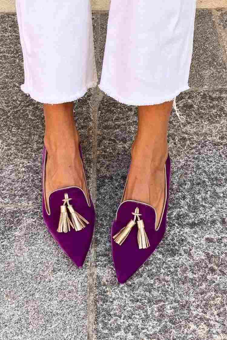 Amelie | Mocassino con nappine eleganti