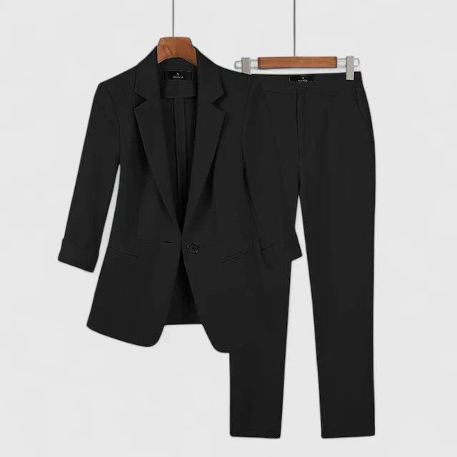 Annie | Conjunto de Blazer Refinado