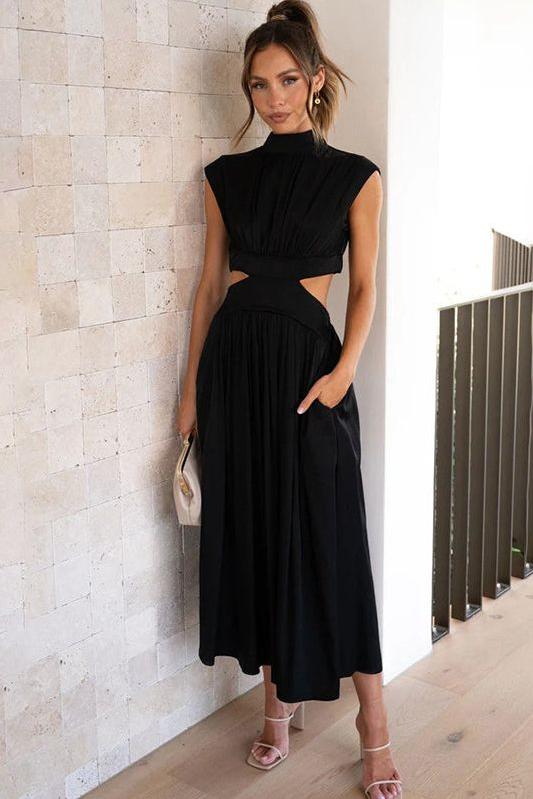 The Mackenzie Cut-Out Maxi Dress