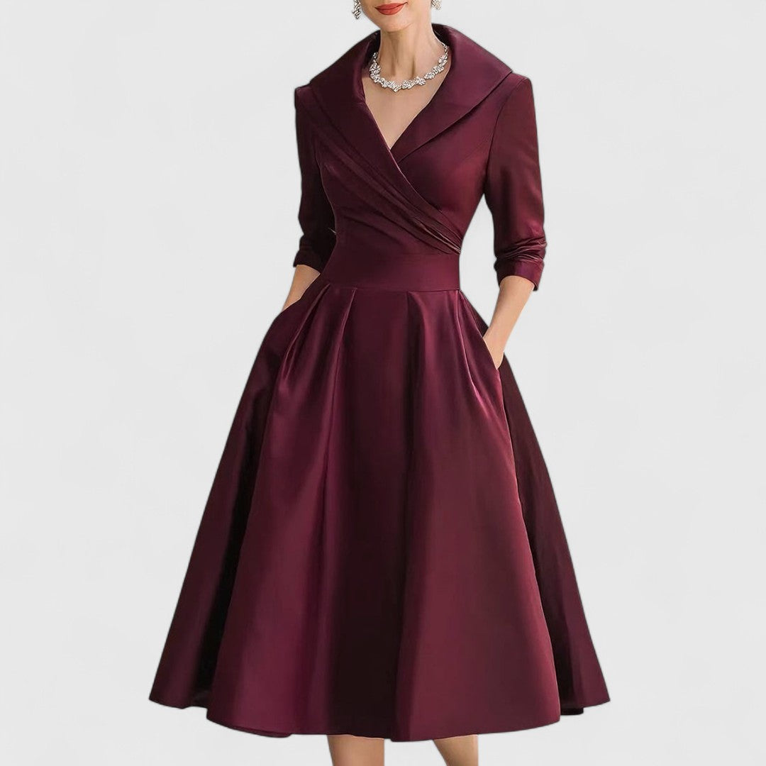 Marley Quinn | Vestido Midi Elegante
