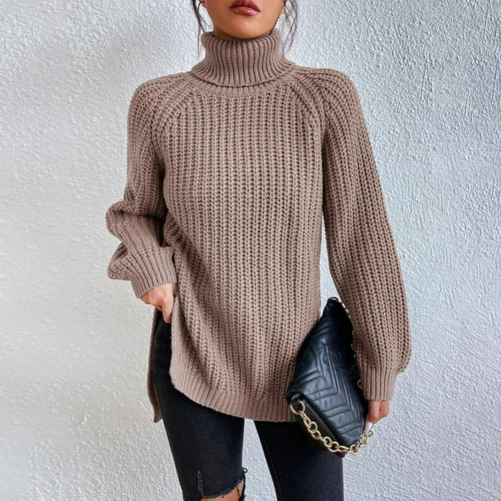 Clara - Casual Turtleneck Sweater