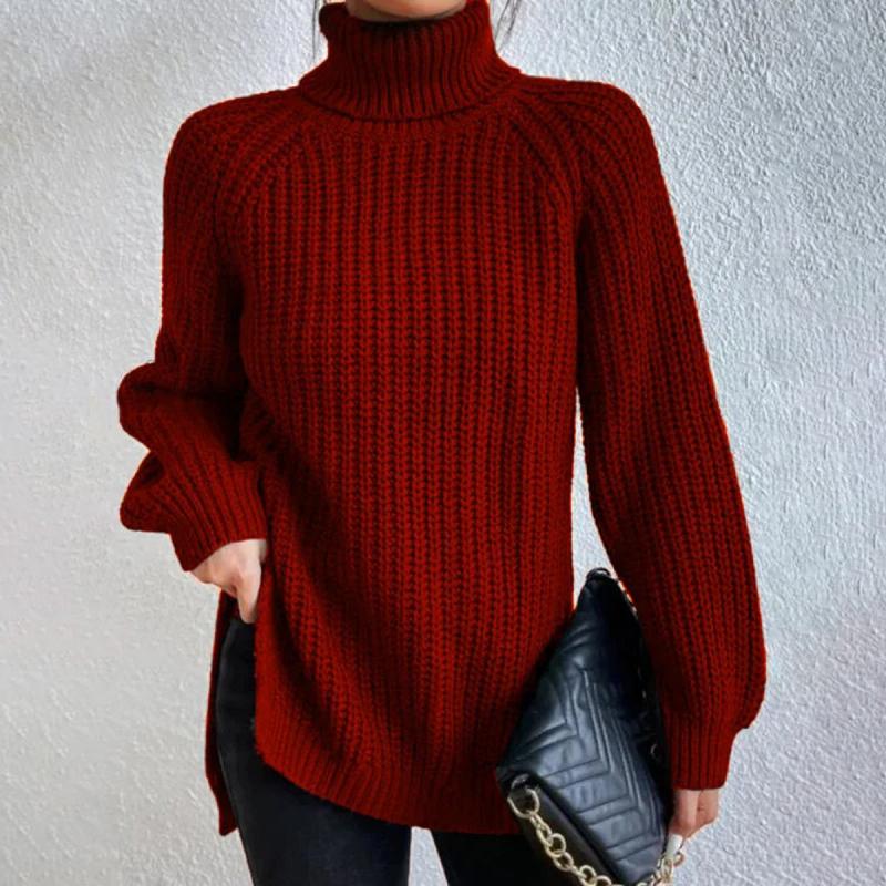 Clara - Casual Turtleneck Sweater