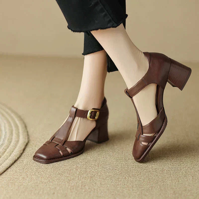 Lily | Square Toe Sandals
