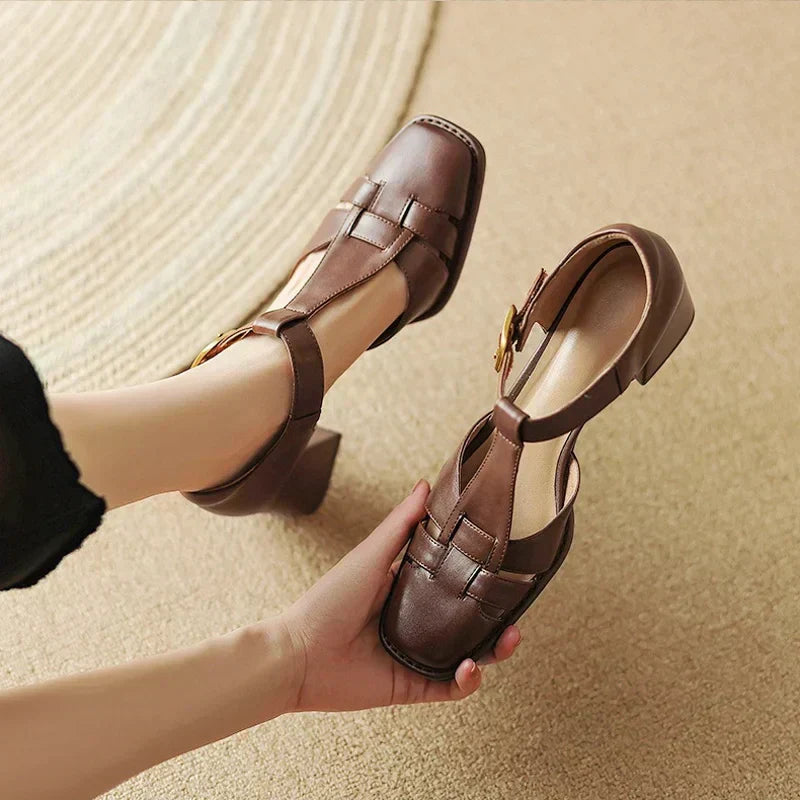 Lily | Square Toe Sandals