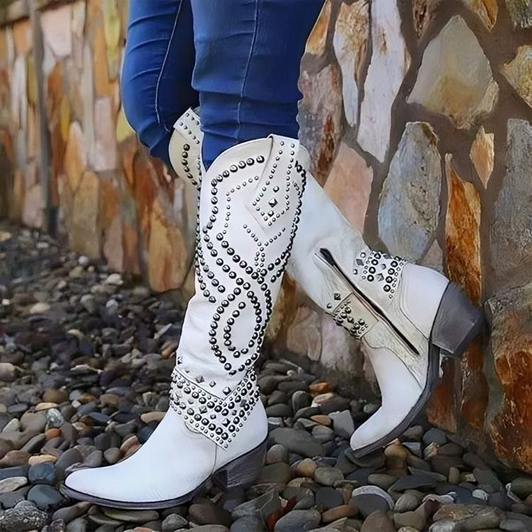 Addison | Botas occidentales hasta la rodilla