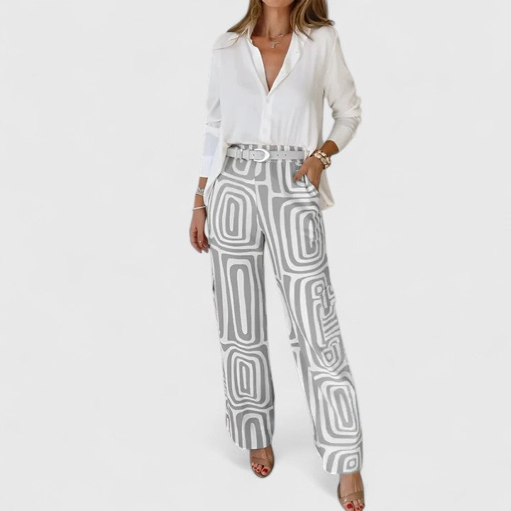 Lily | Conjunto Elegante de Dos Piezas (Incluye un Cinturón Gratis)