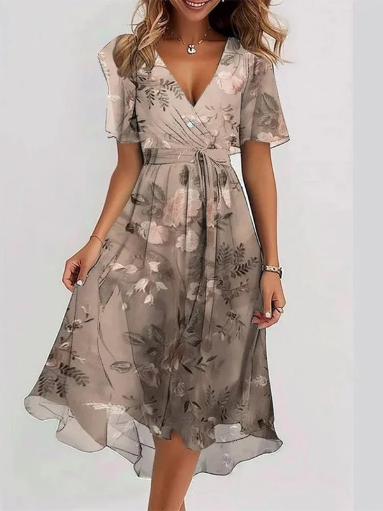 Lily | Summer Dress With Belly Cover