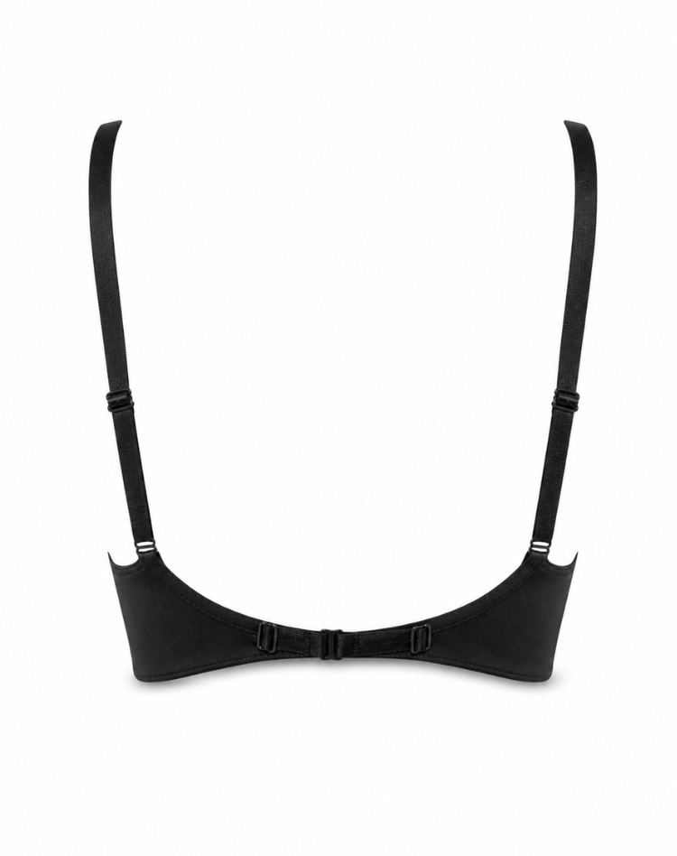 Soutien-gorge push-up adhésif sans dos pour femme, avec bretelles réglables