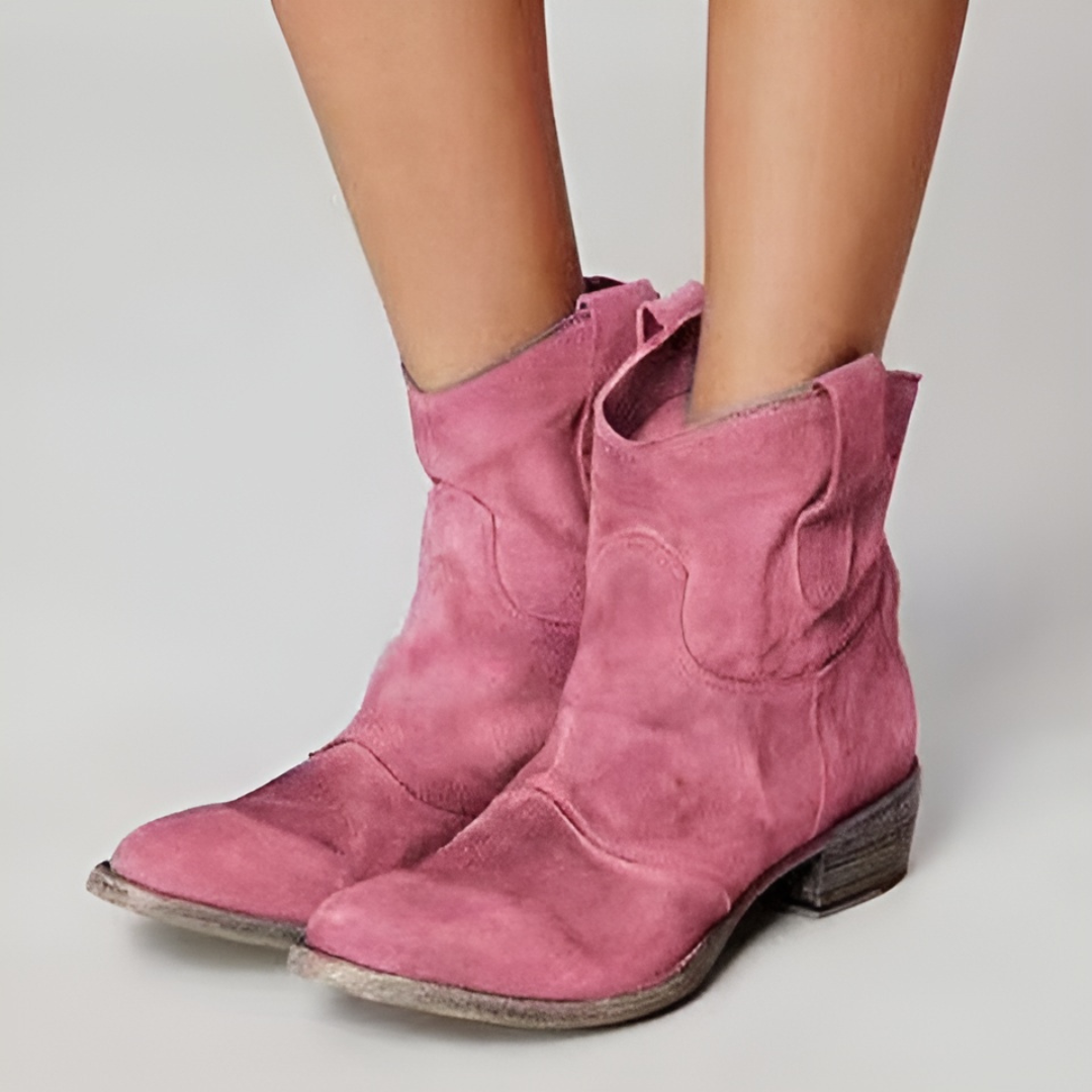 Chloe | Botines de Ante Elegantes