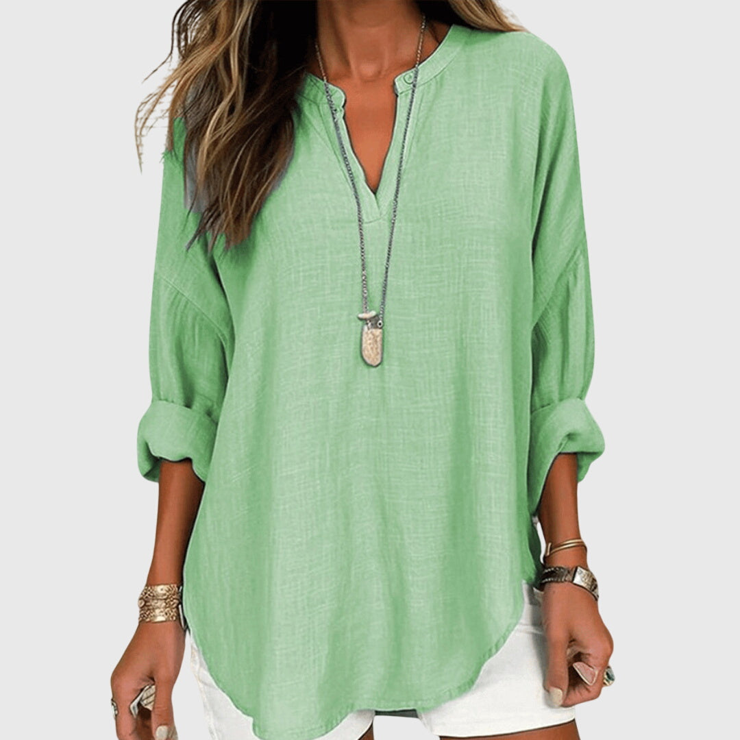 Lily | Camicia da Spiaggia Elegante e Fluttuante