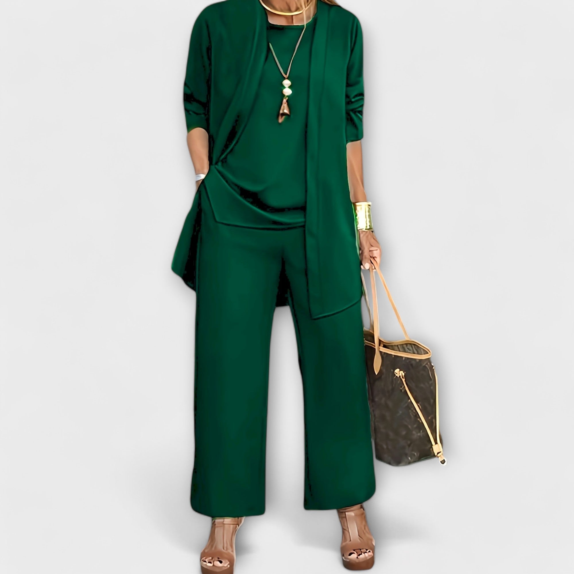 Lirio | Conjunto Elegante de Tres Piezas