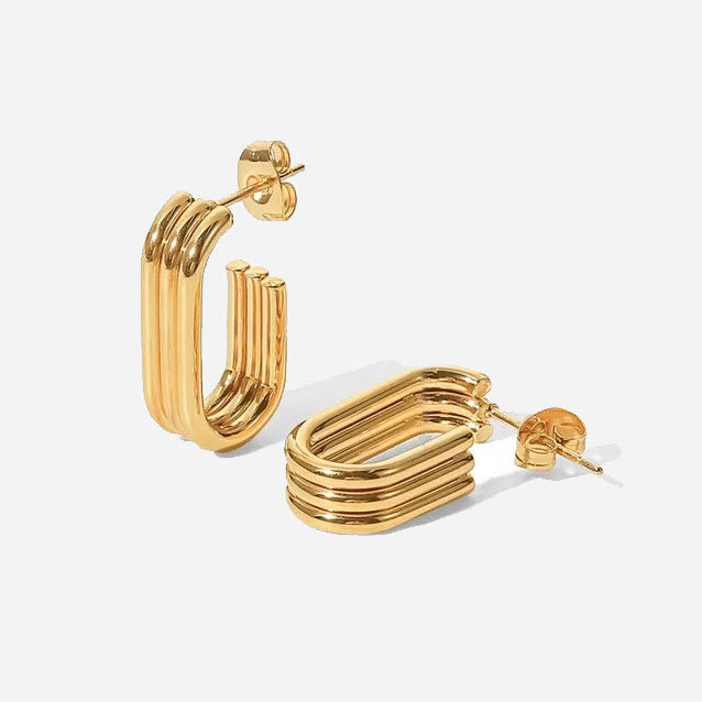 Clara | 18 Karat Gold Ohrringe