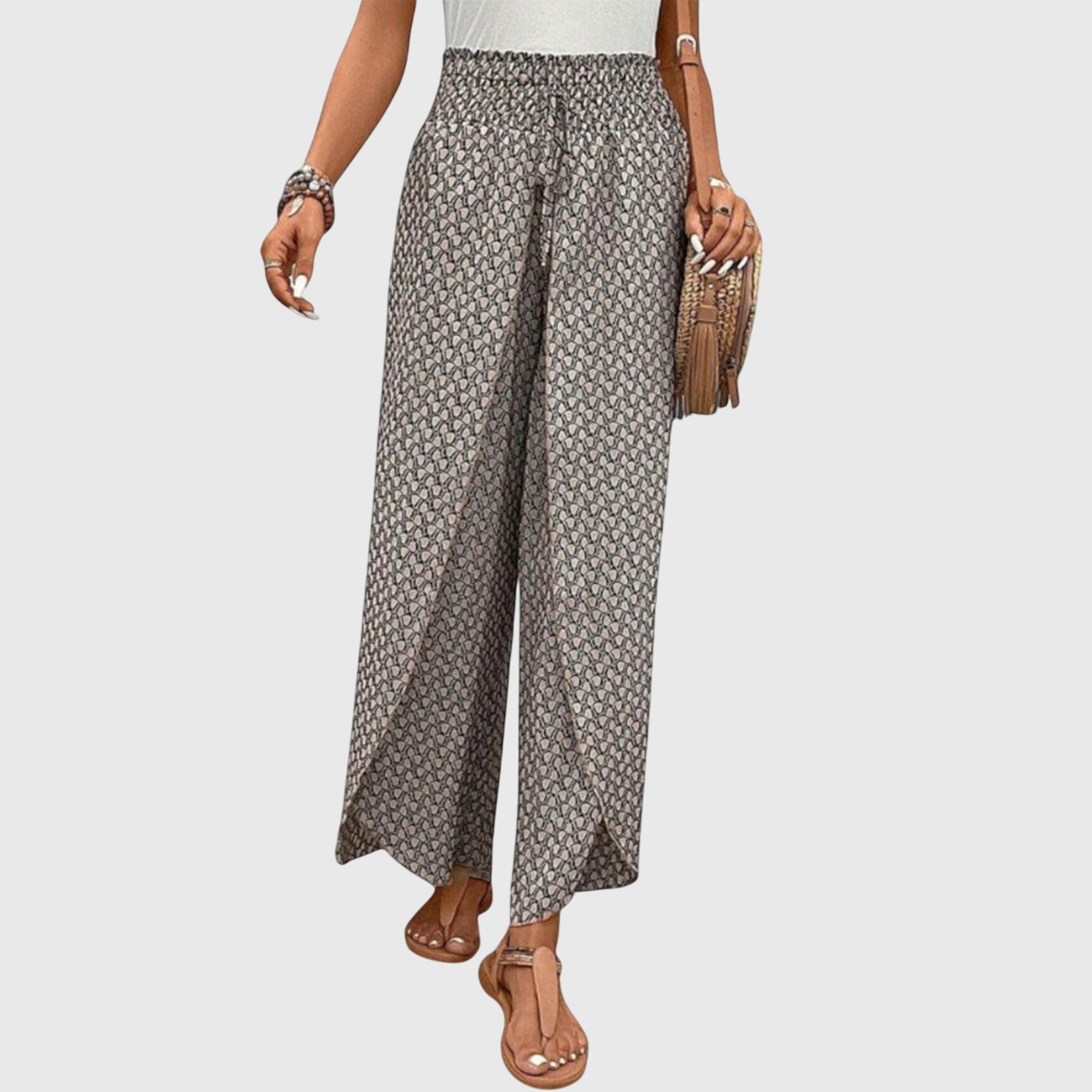 Pantaloni a gamba larga da donna