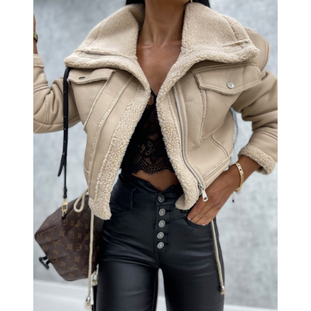 Women's Short Aviator Jacket