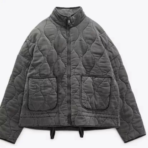 Women's Quilted Padded Jacket Warm Everyday Layer