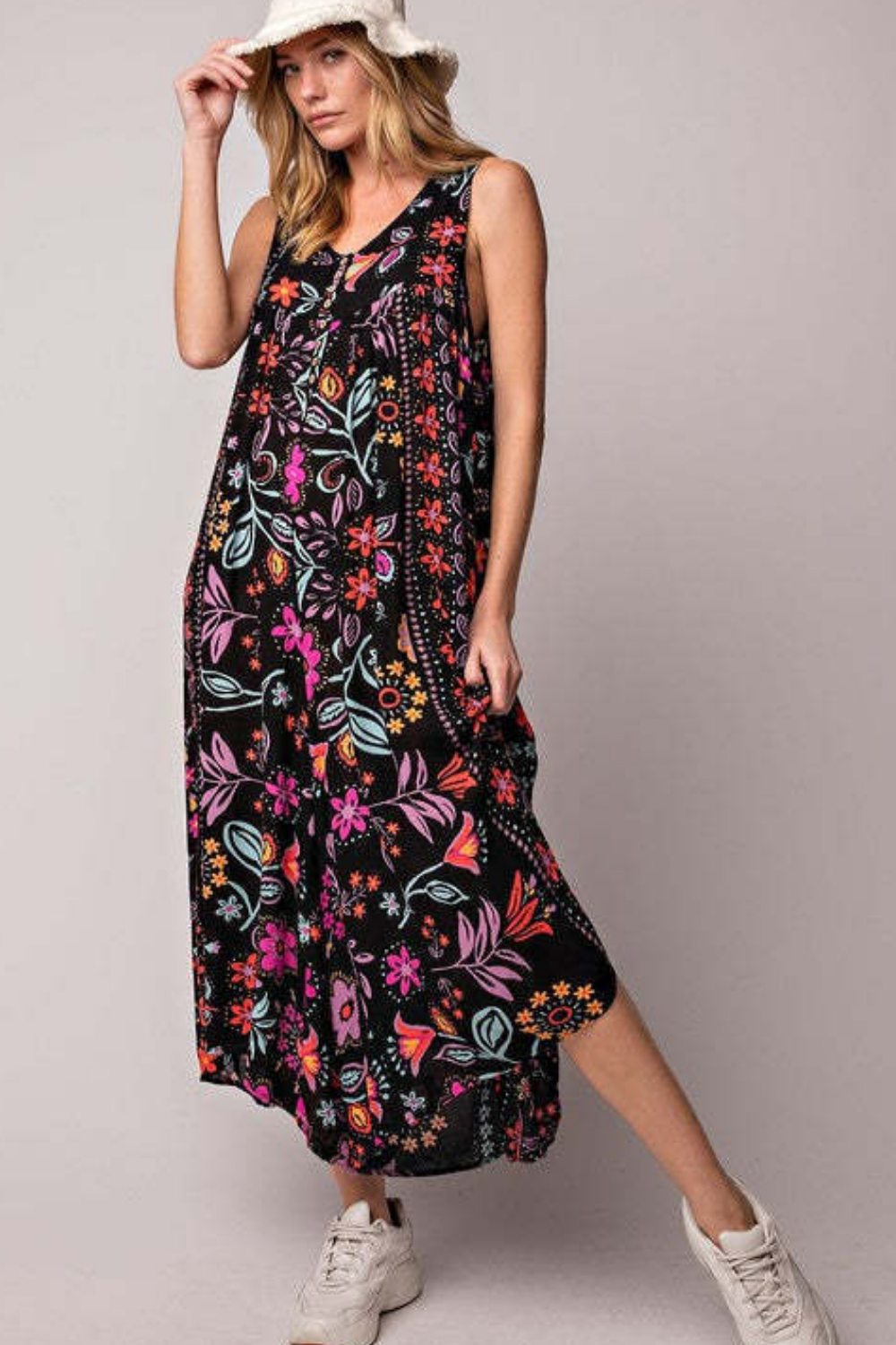 Xanthe Printed Dress