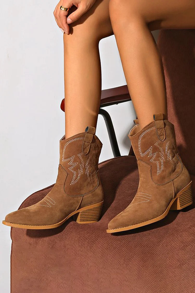 Ellie | Stivaletto Western a Punta