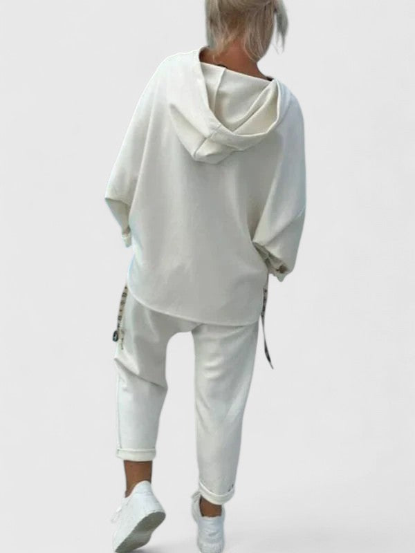 Annie | Conjunto cómodo de sudadera con capucha