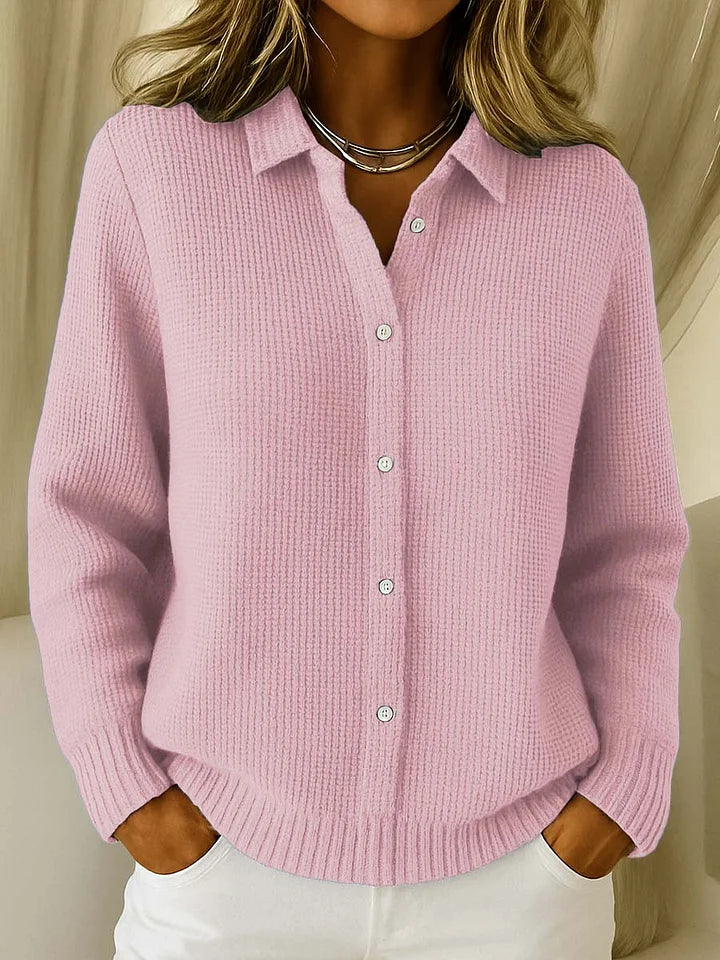 Women's Knit Cardigan with Open Front