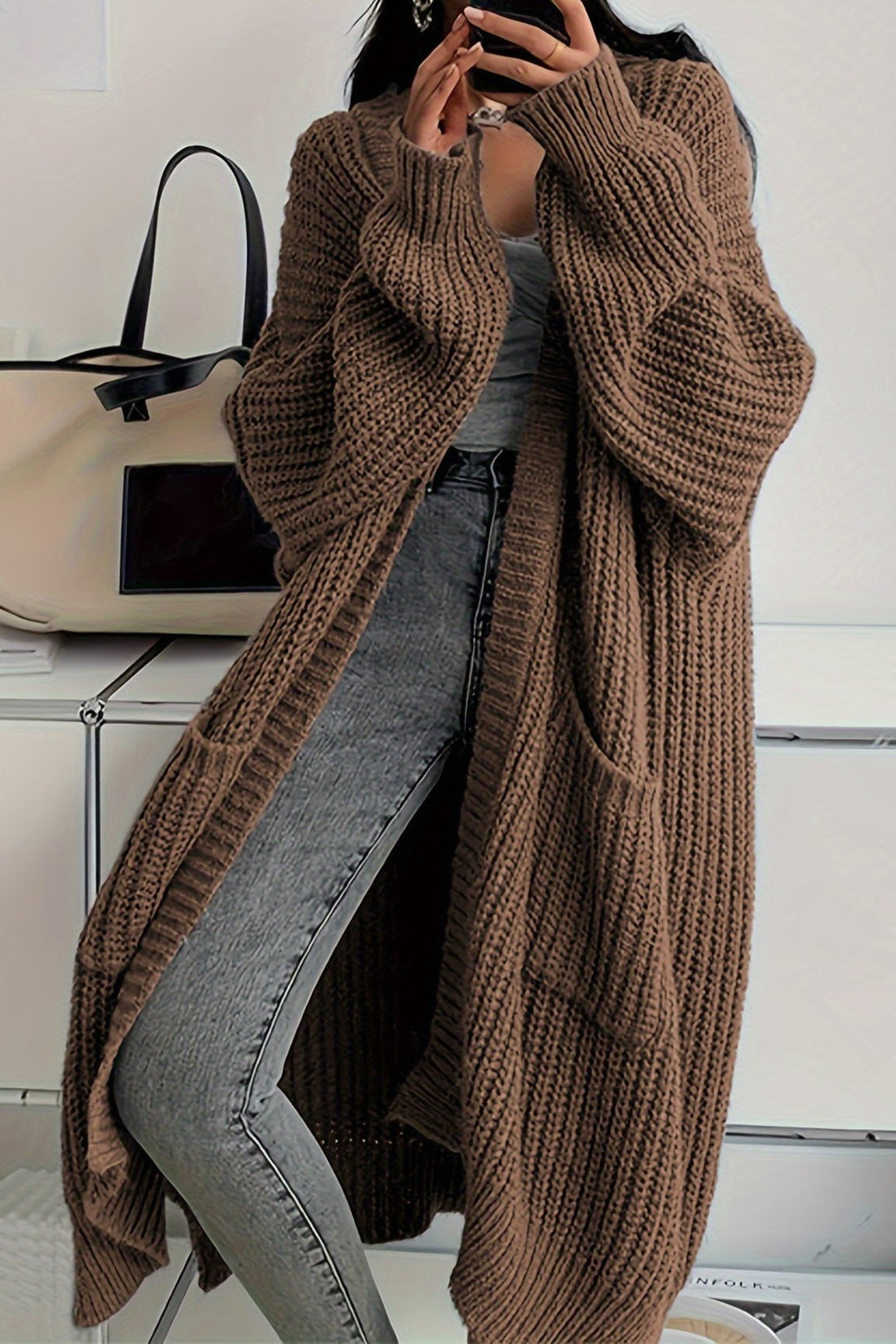 Tansy Long Knit Cardigan