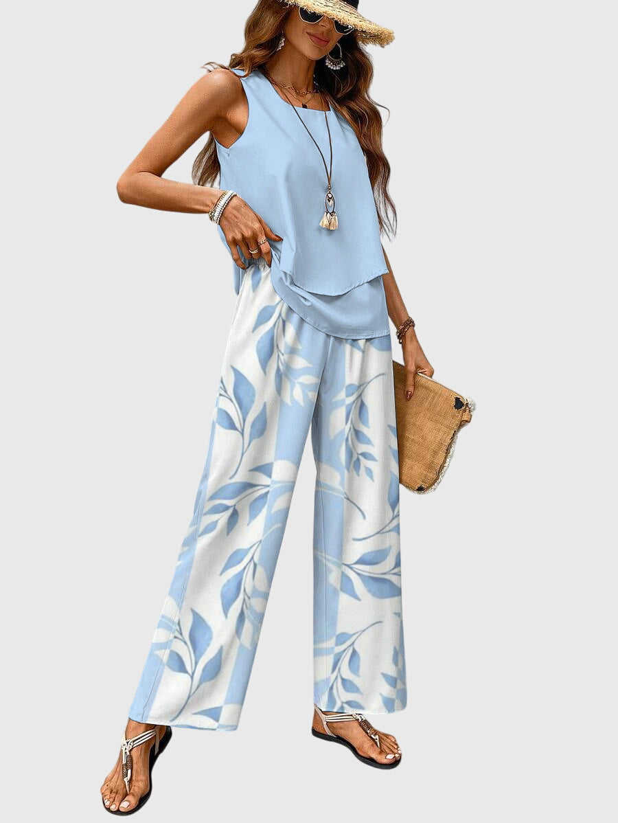 Annie | Conjunto veraniego elegante de 2 piezas