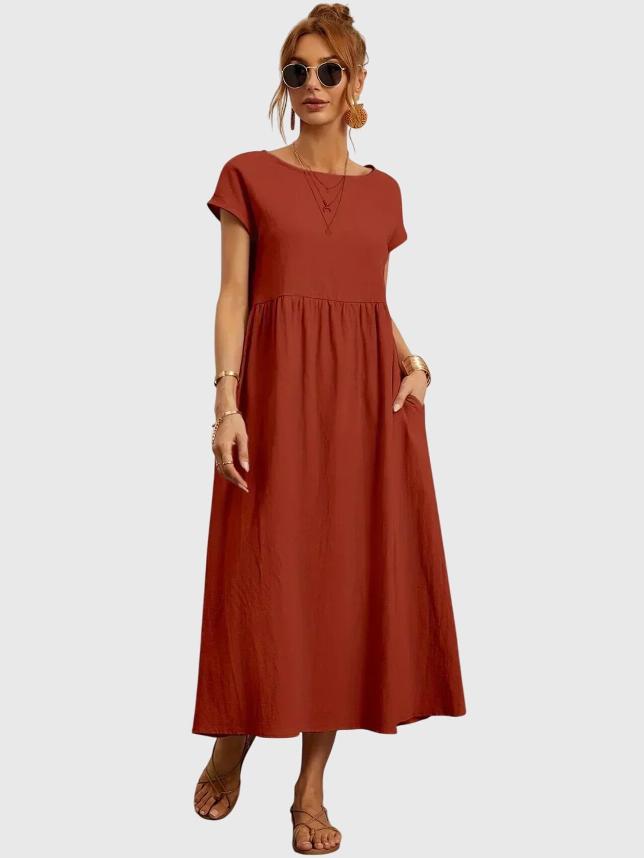 Lily | Casual Pocket Dress