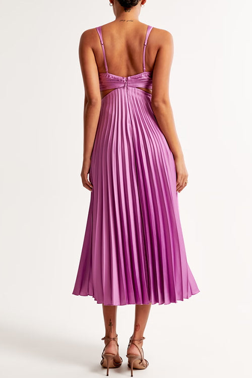 Annie Pleated Maxi Dress