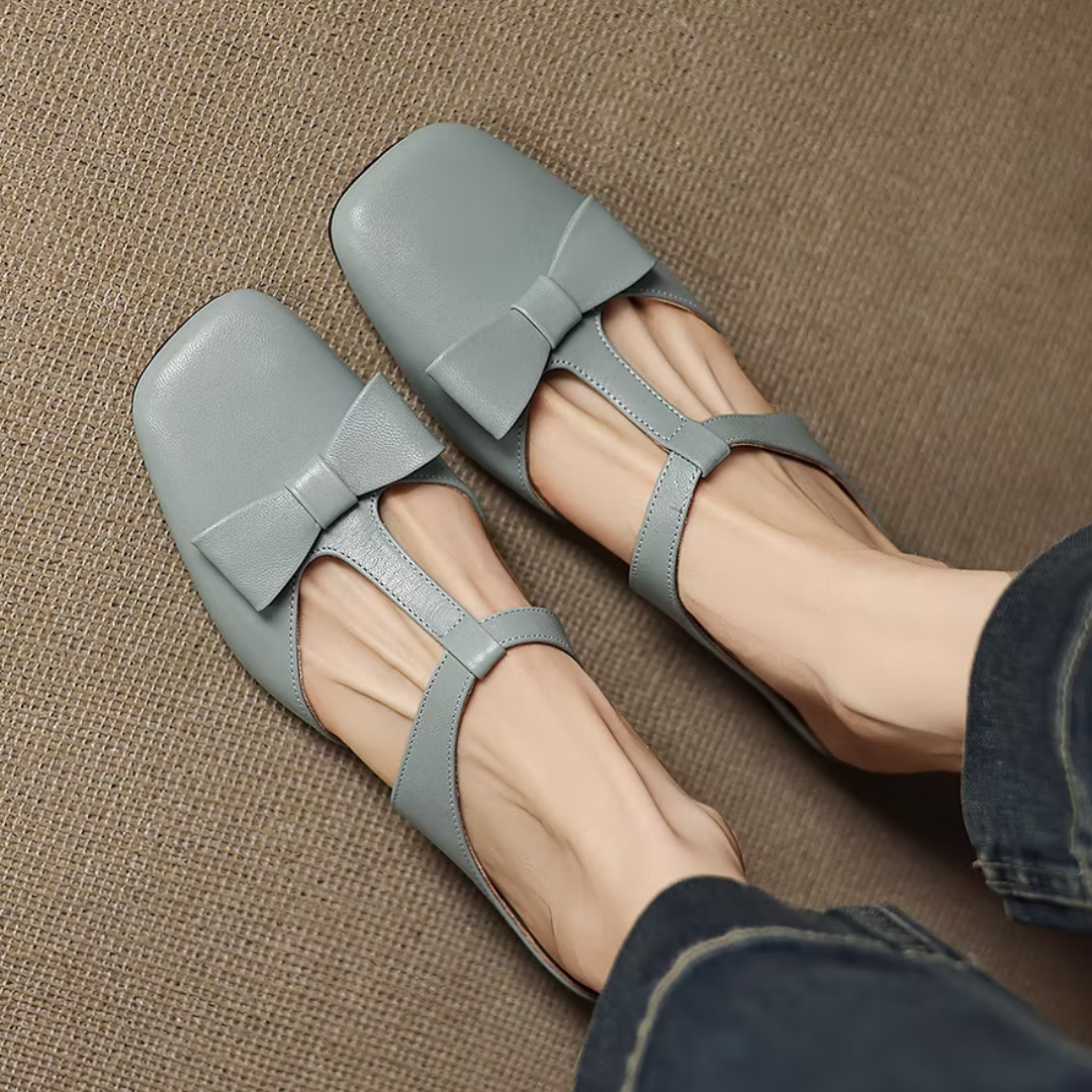Lily | Square Toe Slippers