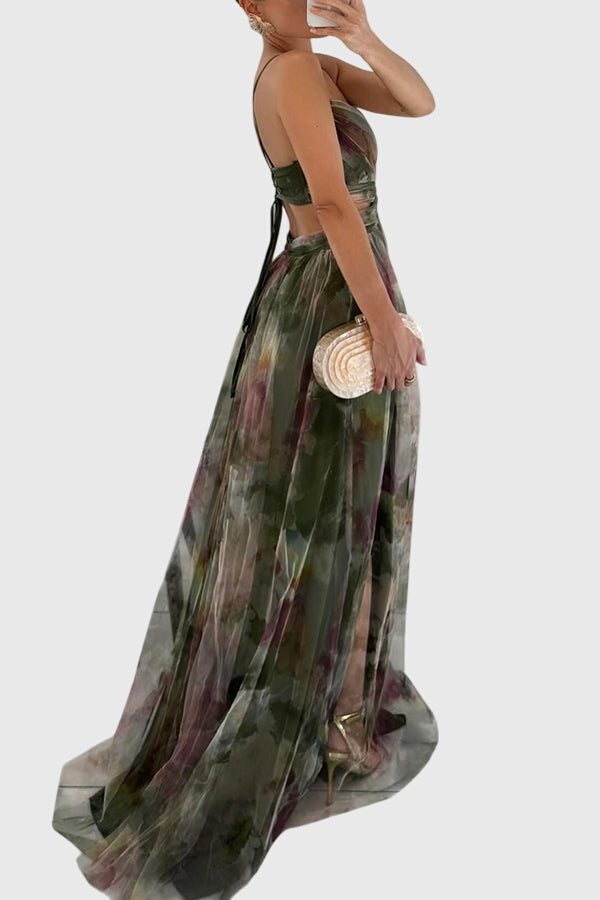 Lilie | Blumiges Maxikleid